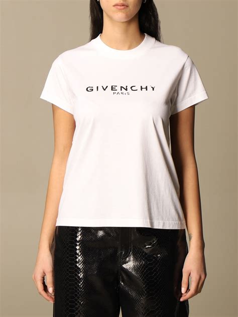 women's givenchy t-shirt|Givenchy cropped t shirt.